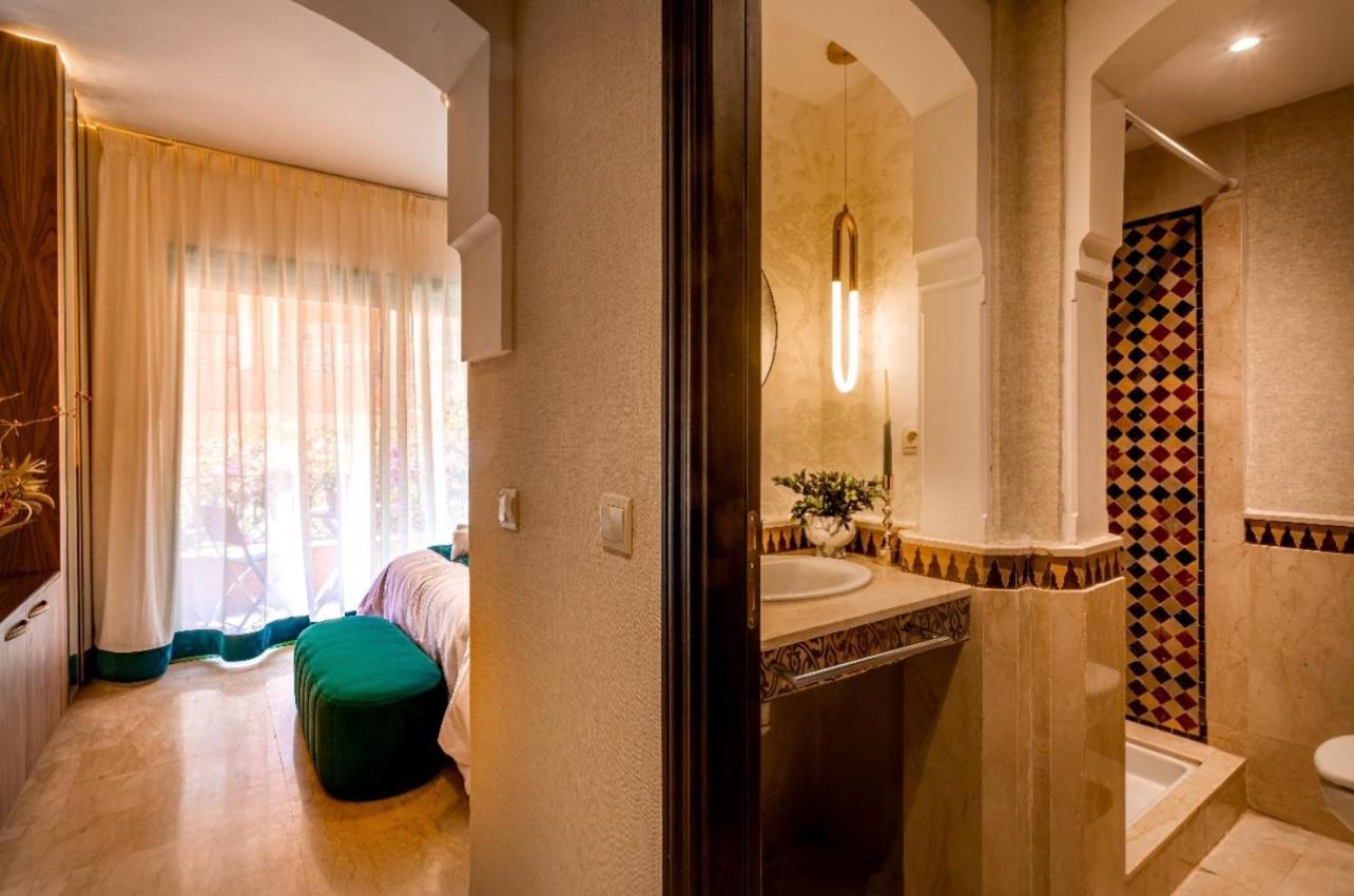 Logement De Luxe Avec Piscine, Hivernage 마라케시 외부 사진