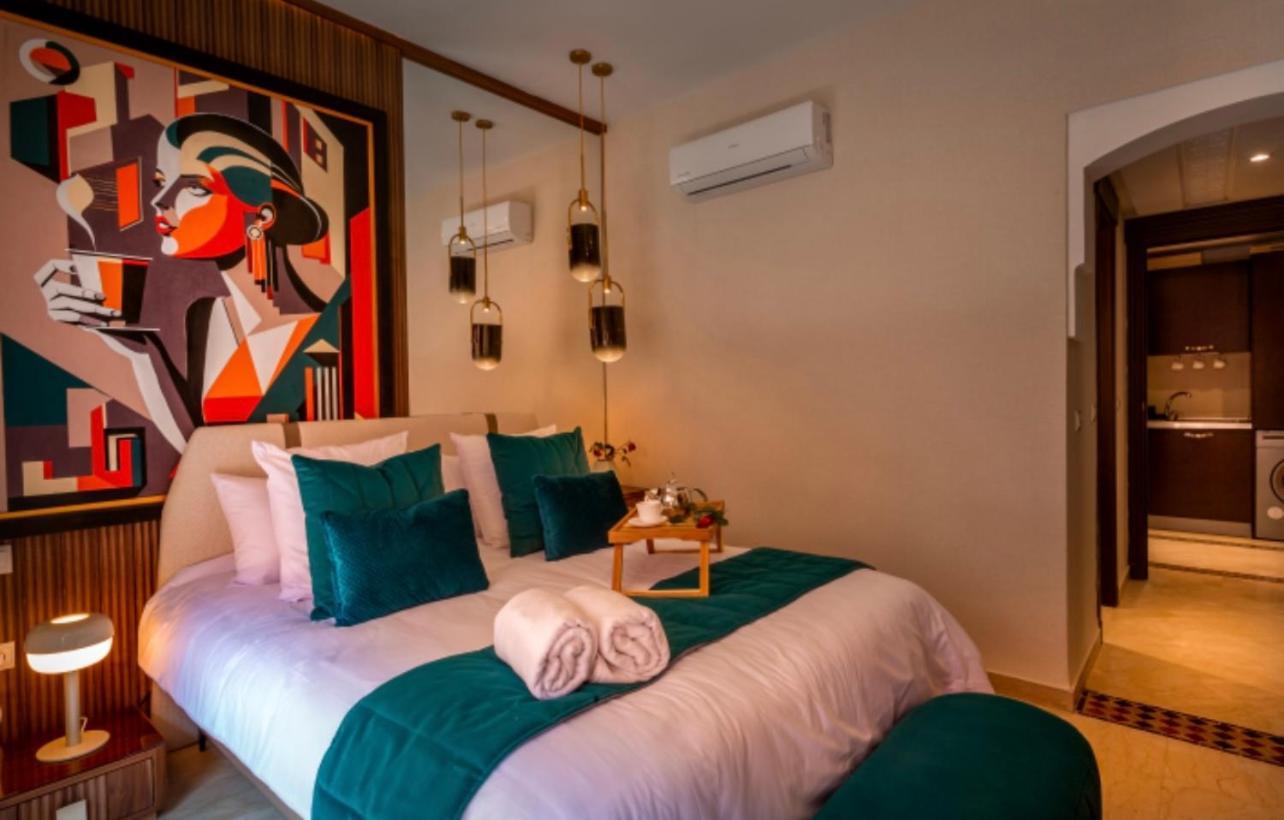Logement De Luxe Avec Piscine, Hivernage 마라케시 외부 사진