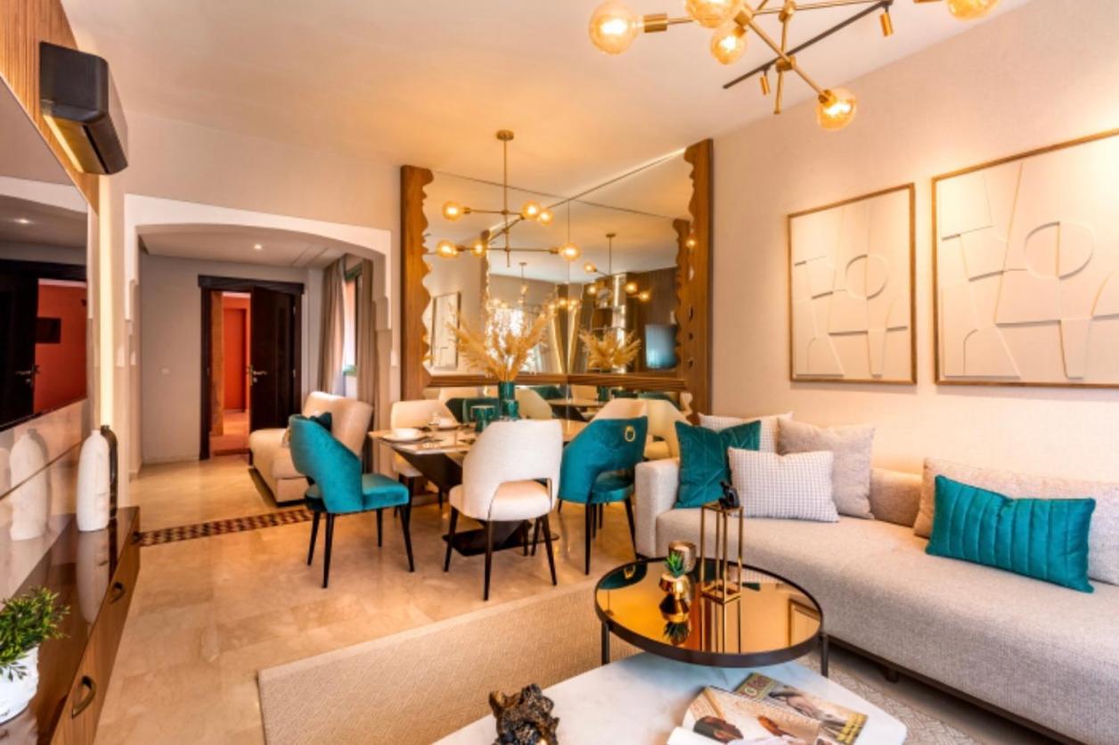 Logement De Luxe Avec Piscine, Hivernage 마라케시 외부 사진